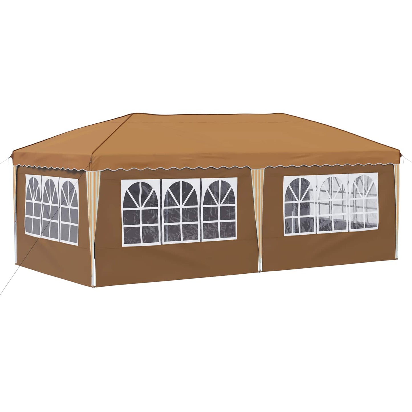 vidaXL Pop-up Party Tent 575 x 288 x 245 cm Beige