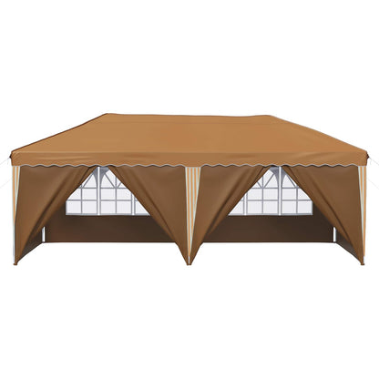 vidaXL Pop-up Party Tent 575 x 288 x 245 cm Beige