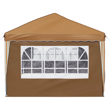 vidaXL Pop-up Party Tent 575 x 288 x 245 cm Beige