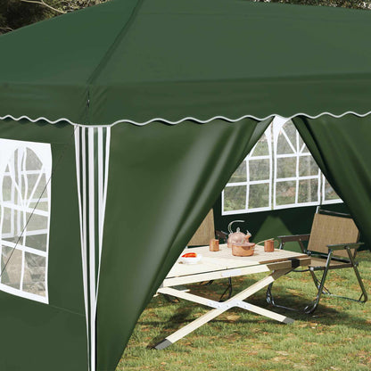 vidaXL Pop-up Party Tent 575 x 288 x 245 cm Green