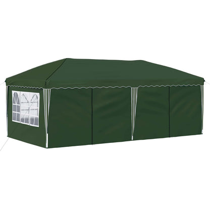 vidaXL Pop-up Party Tent 575 x 288 x 245 cm Green
