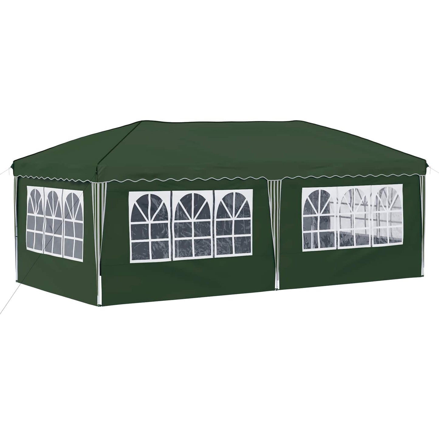 vidaXL Pop-up Party Tent 575 x 288 x 245 cm Green