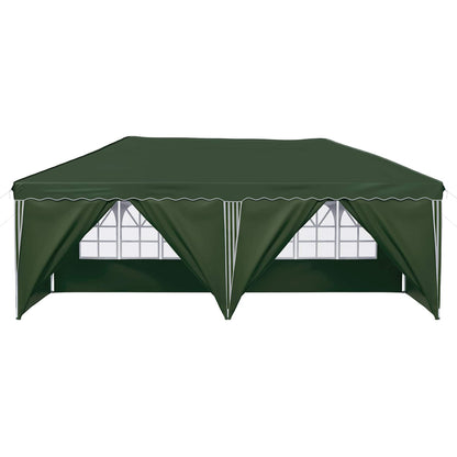 vidaXL Pop-up Party Tent 575 x 288 x 245 cm Green