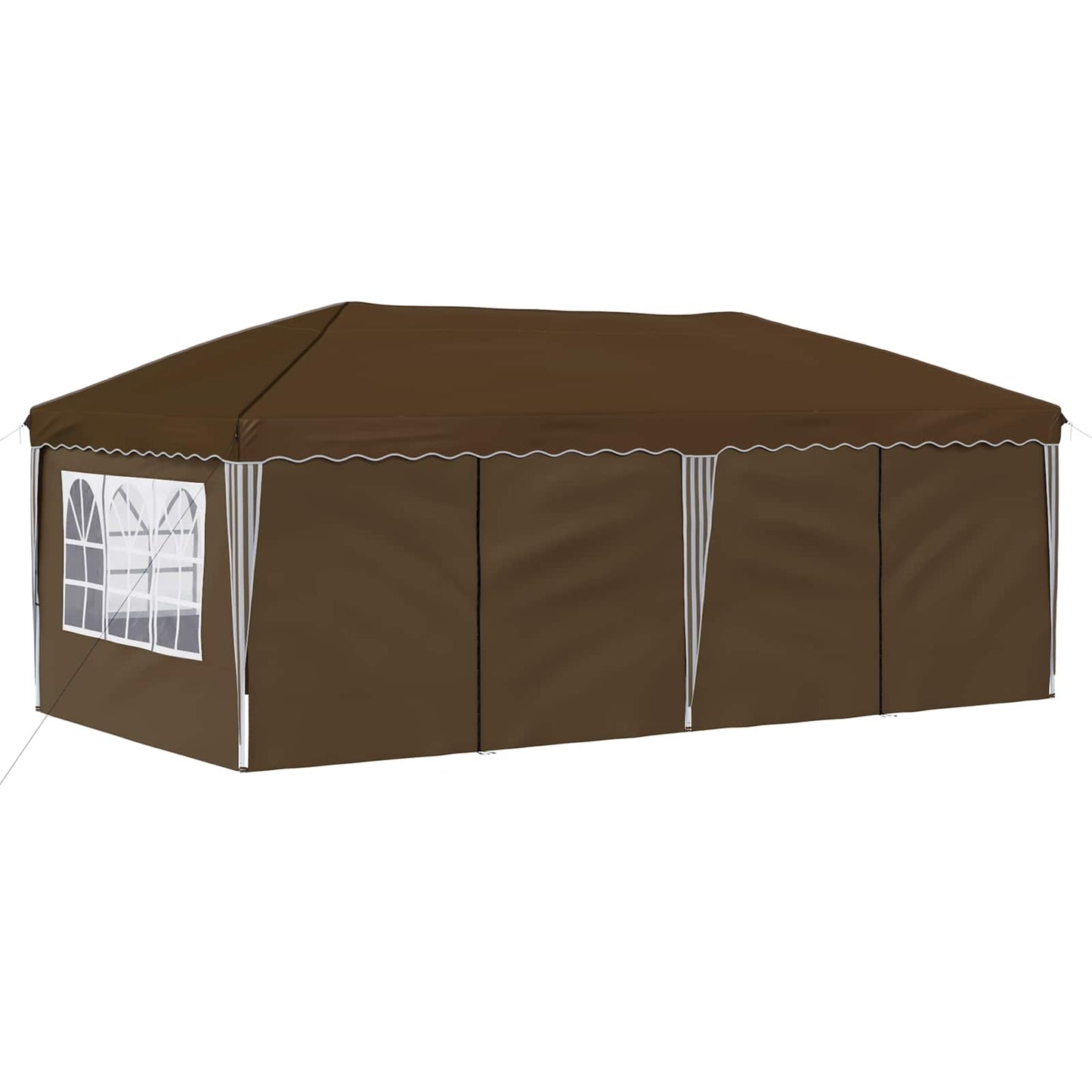 vidaXL Pop-up Party Tent 575 x 288 x 245 cm Taupe