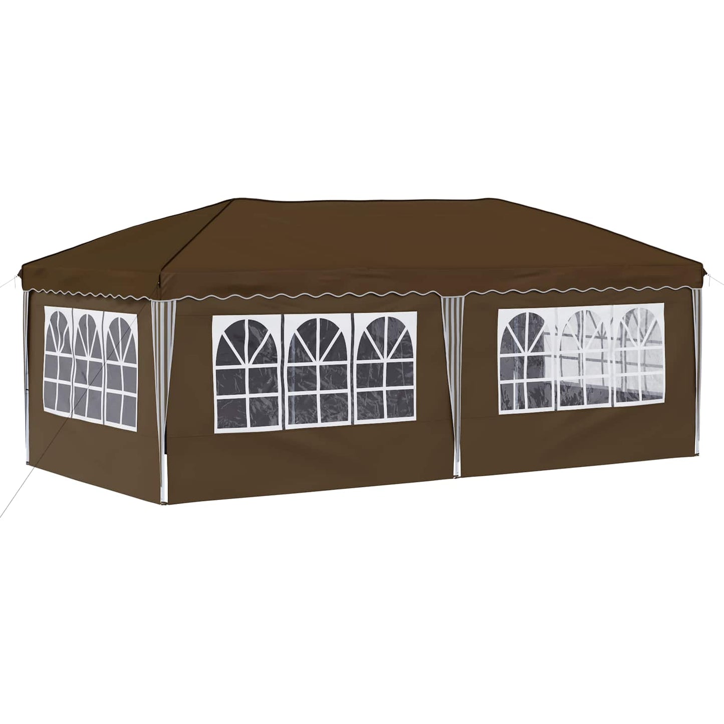 vidaXL Pop-up Party Tent 575 x 288 x 245 cm Taupe
