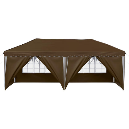 vidaXL Pop-up Party Tent 575 x 288 x 245 cm Taupe