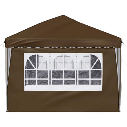 vidaXL Pop-up Party Tent 575 x 288 x 245 cm Taupe