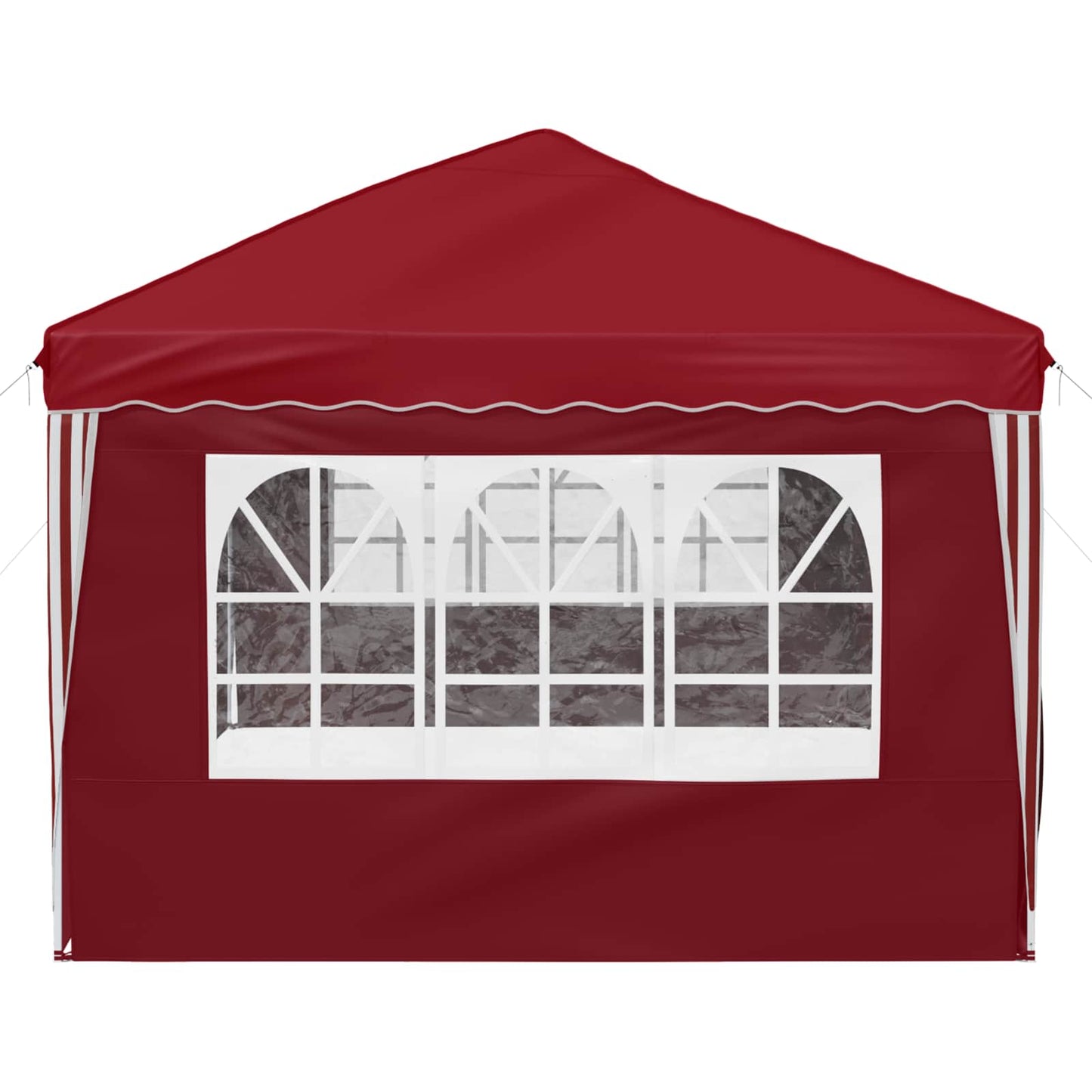 vidaXL Pop-up Party Tent 575 x 288 x 245 cm Burgundy
