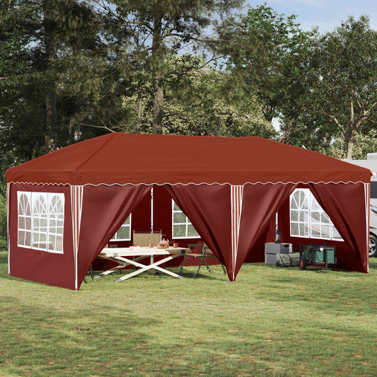 vidaXL Pop-up Party Tent 575 x 288 x 245 cm Terracotta