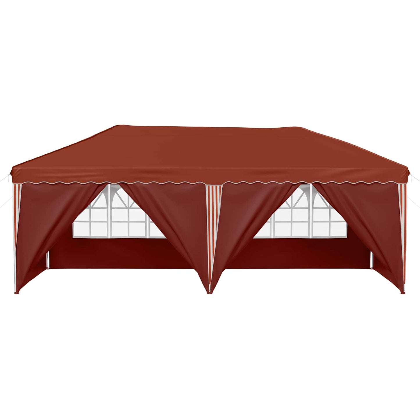 vidaXL Pop-up Party Tent 575 x 288 x 245 cm Terracotta