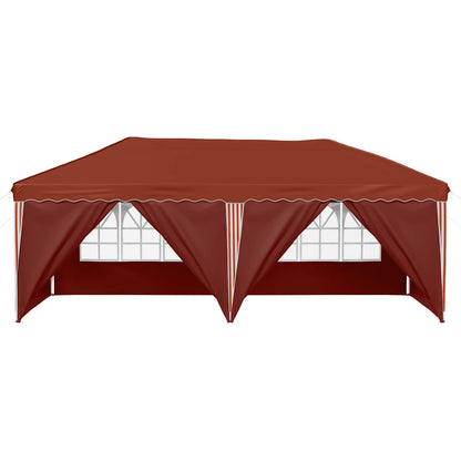 vidaXL Pop-up Party Tent 575 x 288 x 245 cm Terracotta
