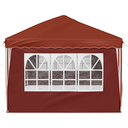 vidaXL Pop-up Party Tent 575 x 288 x 245 cm Terracotta