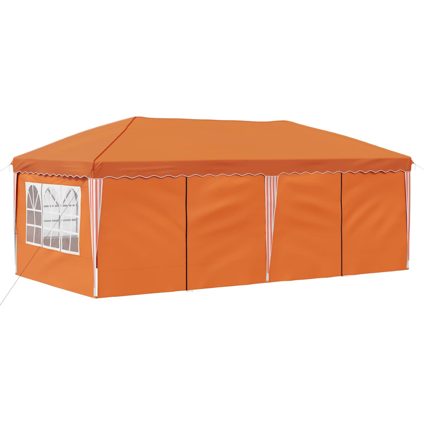 vidaXL Pop-up Party Tent 575 x 288 x 245 cm Orange