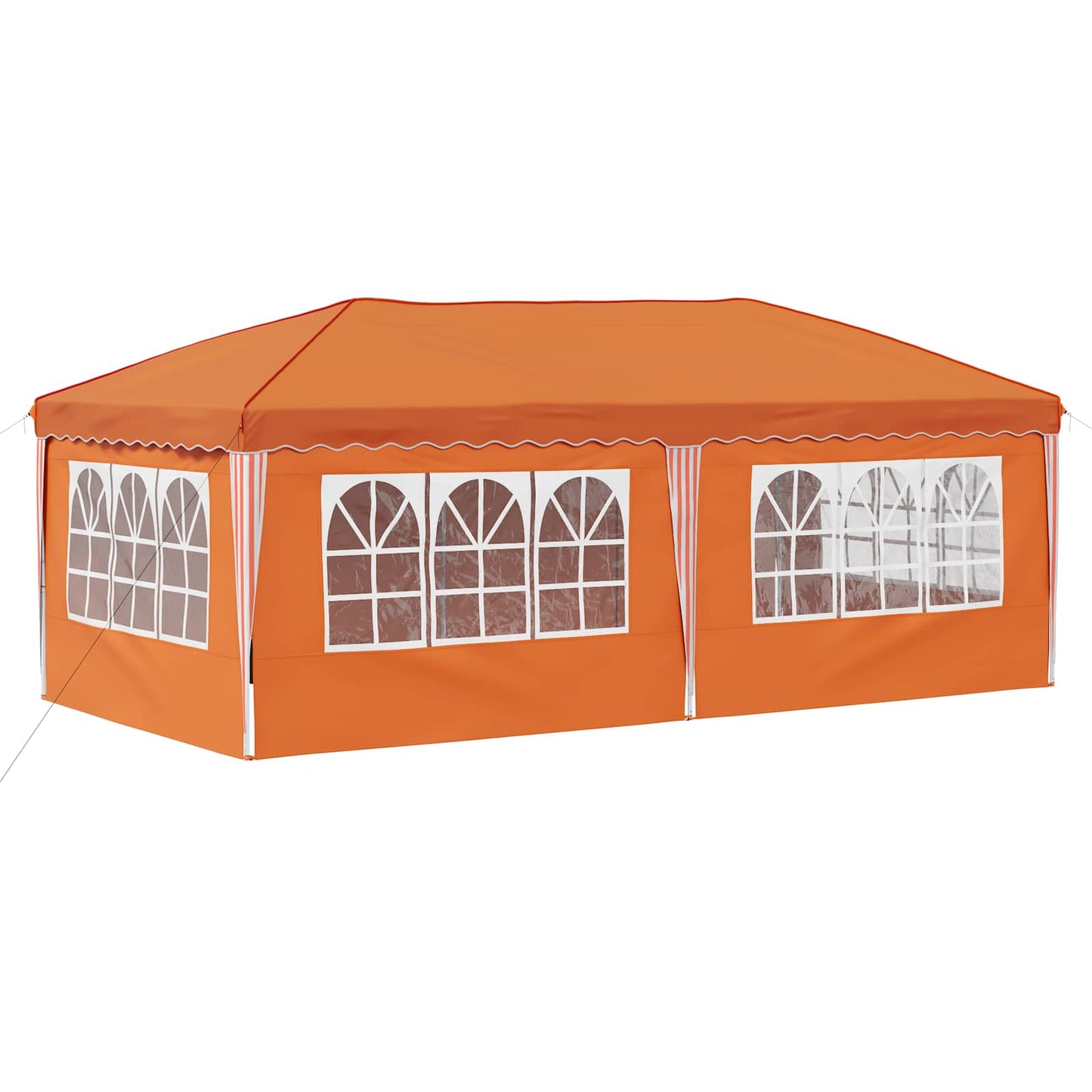 vidaXL Pop-up Party Tent 575 x 288 x 245 cm Orange