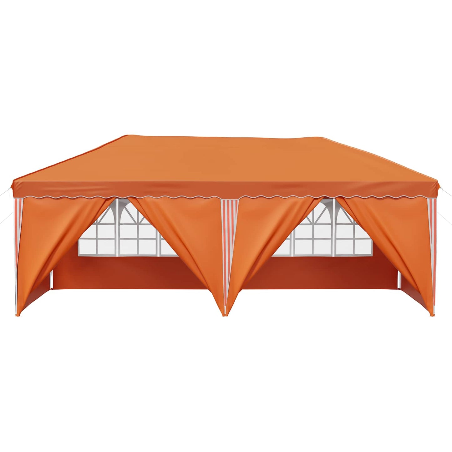 vidaXL Pop-up Party Tent 575 x 288 x 245 cm Orange
