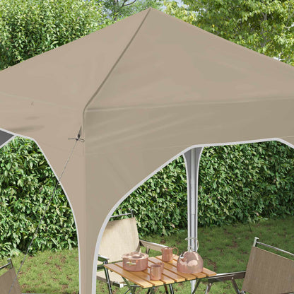 vidaXL Pop-up Party Tent 194 x 194 x 245 cm Cream
