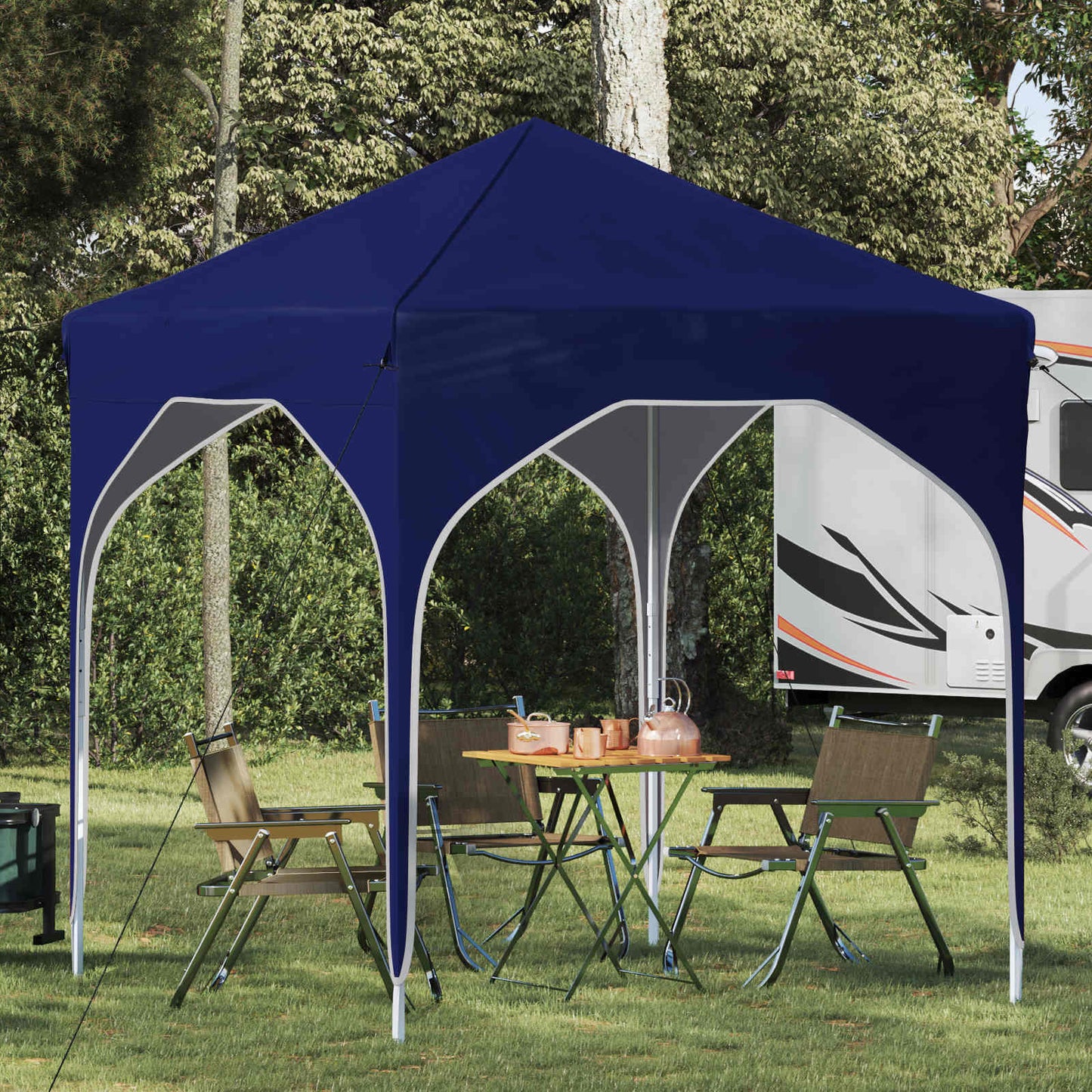 vidaXL Pop-up Party Tent 194 x 194 x 245 cm Blue