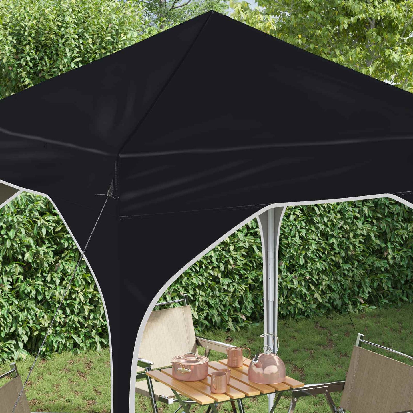 vidaXL Pop-up Party Tent 194 x 194 x 245 cm Antracite
