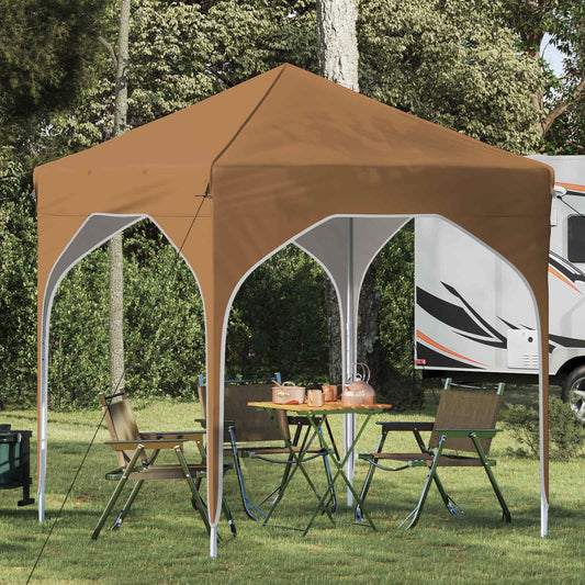 vidaXL Pop-up Party Tent 194 x 194 x 245 cm Beige