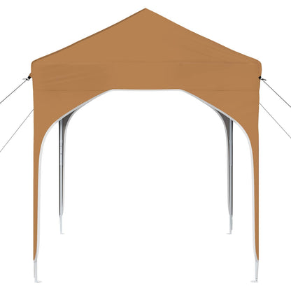 vidaXL Pop-up Party Tent 194 x 194 x 245 cm Beige