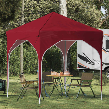 vidaXL Pop-up Party Tent 194 x 194 x 245 cm Burgundy