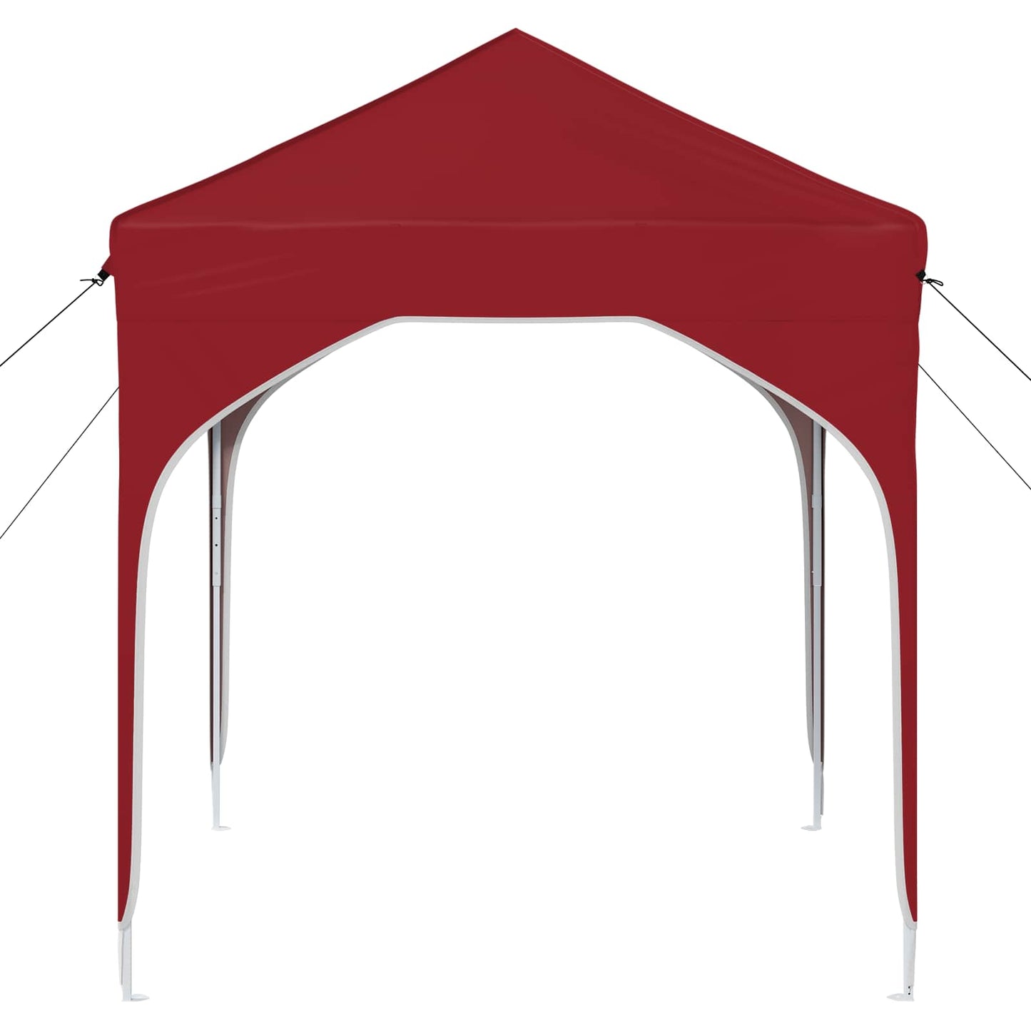 vidaXL Pop-up Party Tent 194 x 194 x 245 cm Burgundy