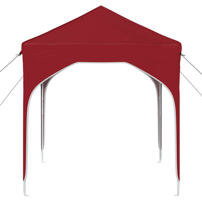 vidaXL Pop-up Party Tent 194 x 194 x 245 cm Burgundy