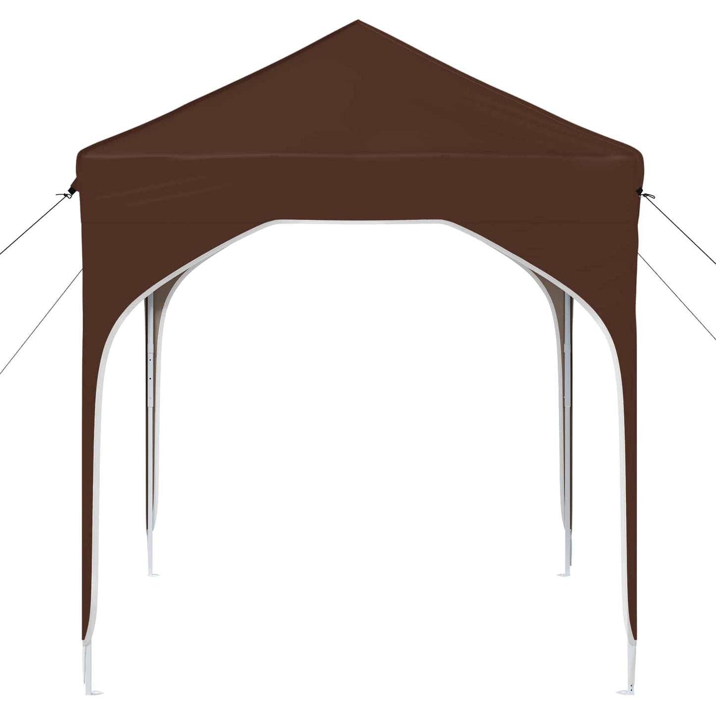 vidaXL Pop-up Party Tent 194 x 194 x 245 cm Brown