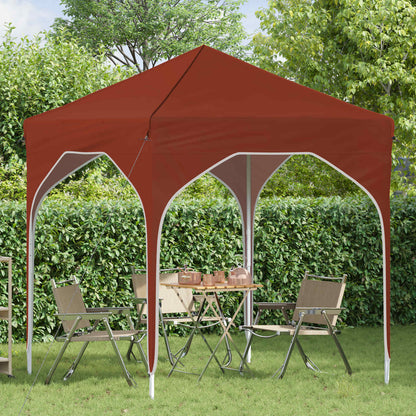 vidaXL Pop-up Party Tent 194 x 194 x 245 cm Terracotta