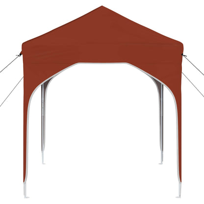 vidaXL Pop-up Party Tent 194 x 194 x 245 cm Terracotta