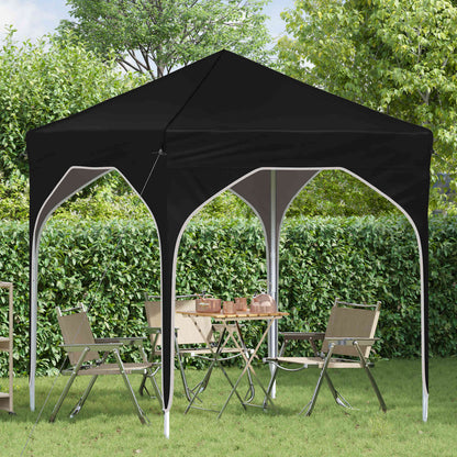 vidaXL Pop-up Party Tent 194 x 194 x 245 cm Black
