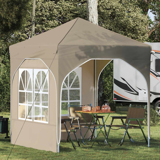 vidaXL Pop-up Party Tent 192 x 192 x 245 cm Cream