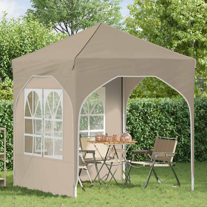 vidaXL Pop-up Party Tent 192 x 192 x 245 cm Cream
