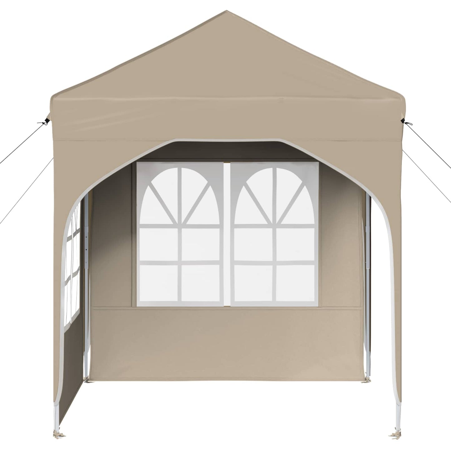 vidaXL Pop-up Party Tent 192 x 192 x 245 cm Cream