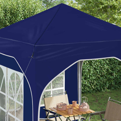 vidaXL Pop-up Party Tent 192 x 192 x 245 cm Blue