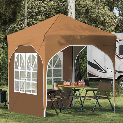 vidaXL Pop-up Party Tent 192 x 192 x 245 cm Beige