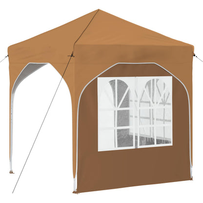 vidaXL Pop-up Party Tent 192 x 192 x 245 cm Beige