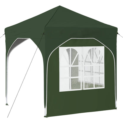 vidaXL Pop-up Party Tent 192 x 192 x 245 cm Green