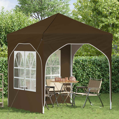 vidaXL Pop-up Party Tent 192 x 192 x 245 cm Taupe