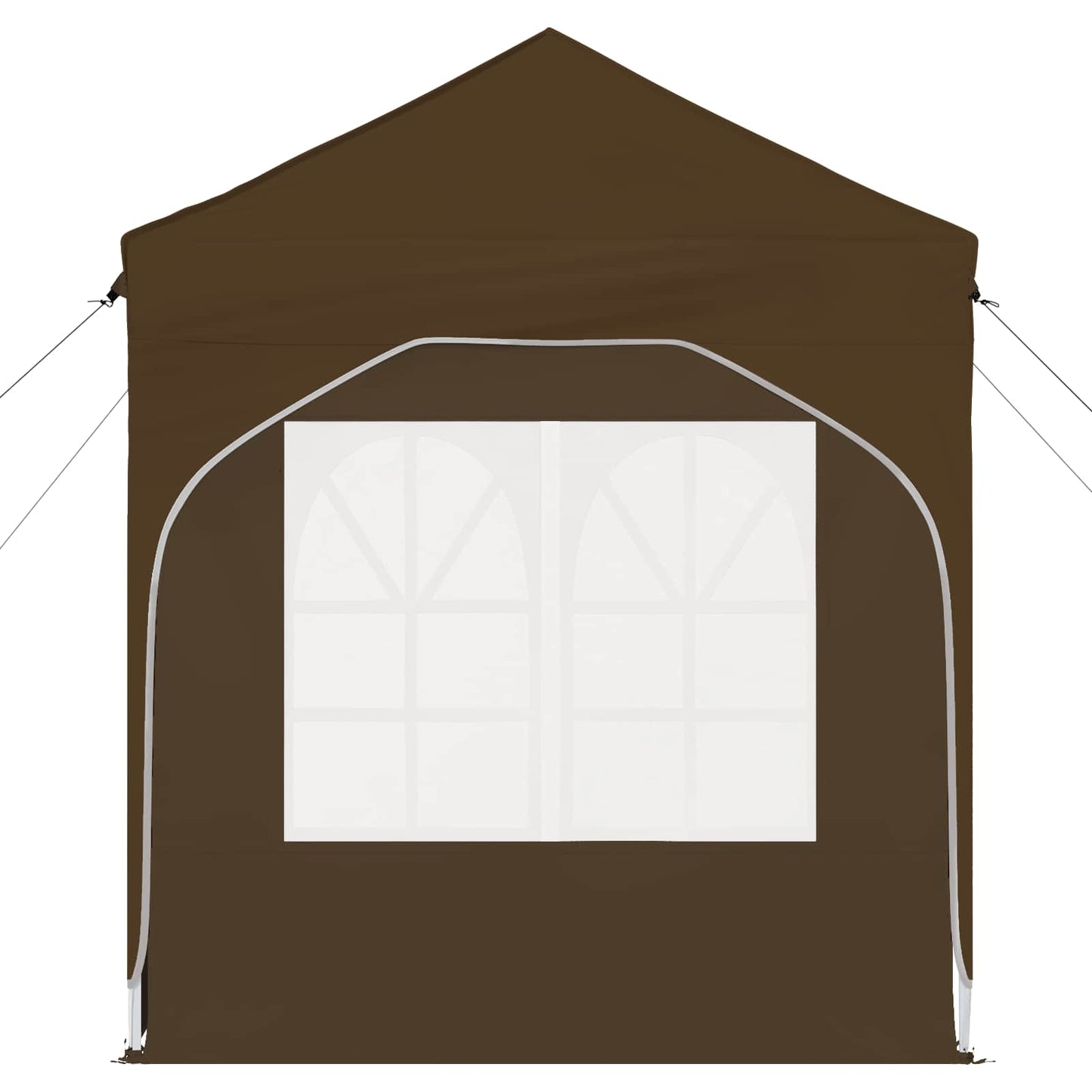 vidaXL Pop-up Party Tent 192 x 192 x 245 cm Taupe