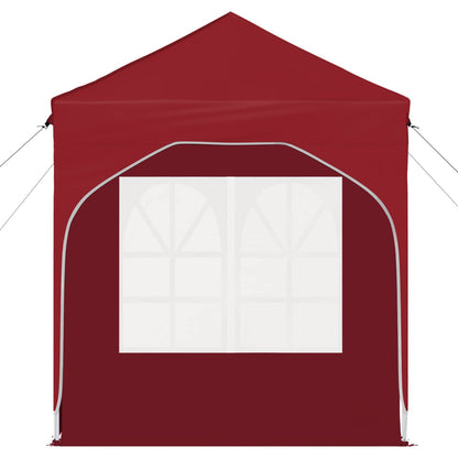 vidaXL Pop-up Party Tent 192 x 192 x 245 cm Burgundy