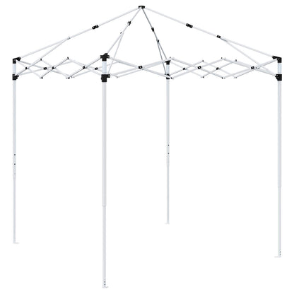 vidaXL Pop-up Party Tent 192 x 192 x 245 cm Brown