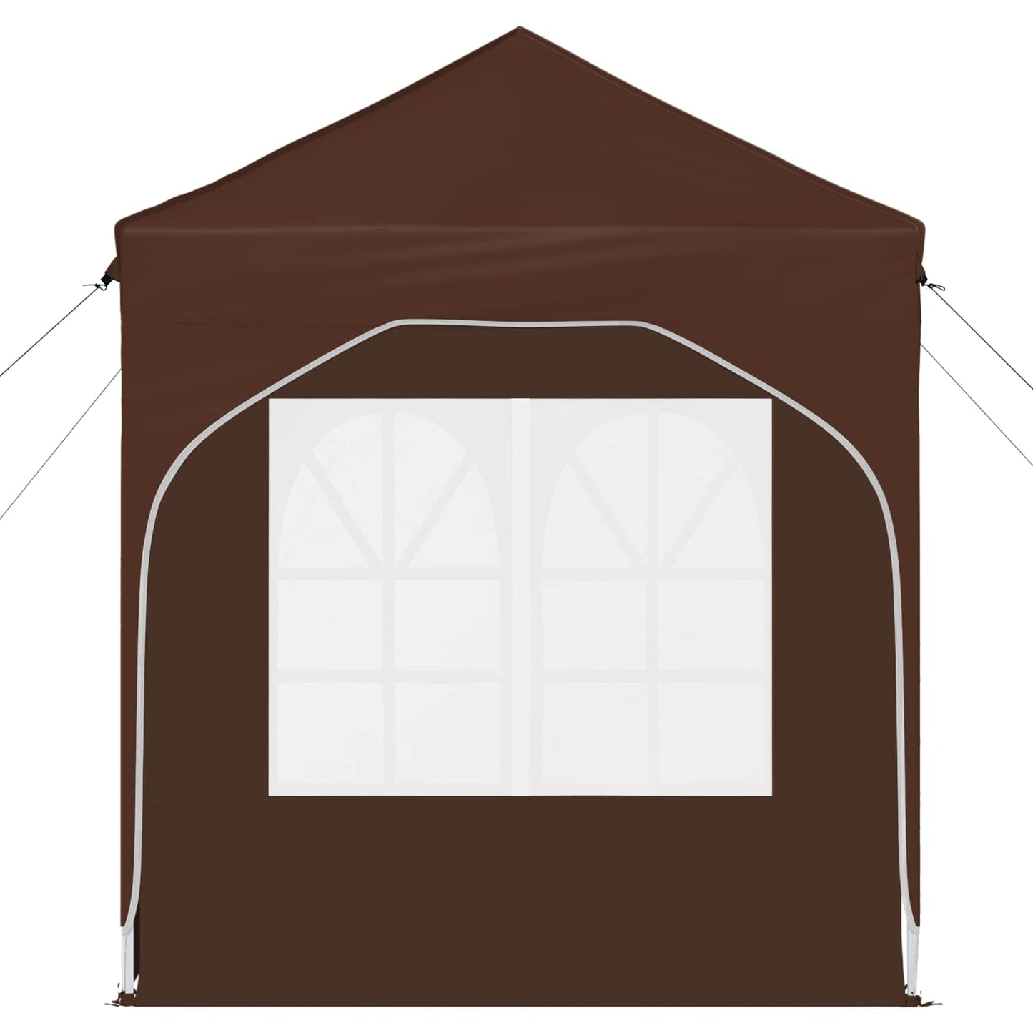 vidaXL Pop-up Party Tent 192 x 192 x 245 cm Brown