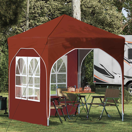 vidaXL Pop-up Party Tent 192 x 192 x 245 cm Terracotta