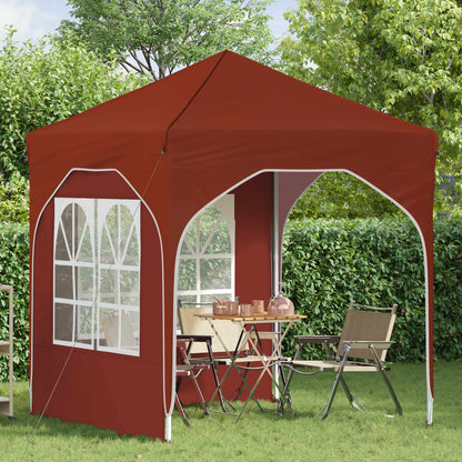 vidaXL Pop-up Party Tent 192 x 192 x 245 cm Terracotta