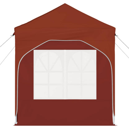 vidaXL Pop-up Party Tent 192 x 192 x 245 cm Terracotta