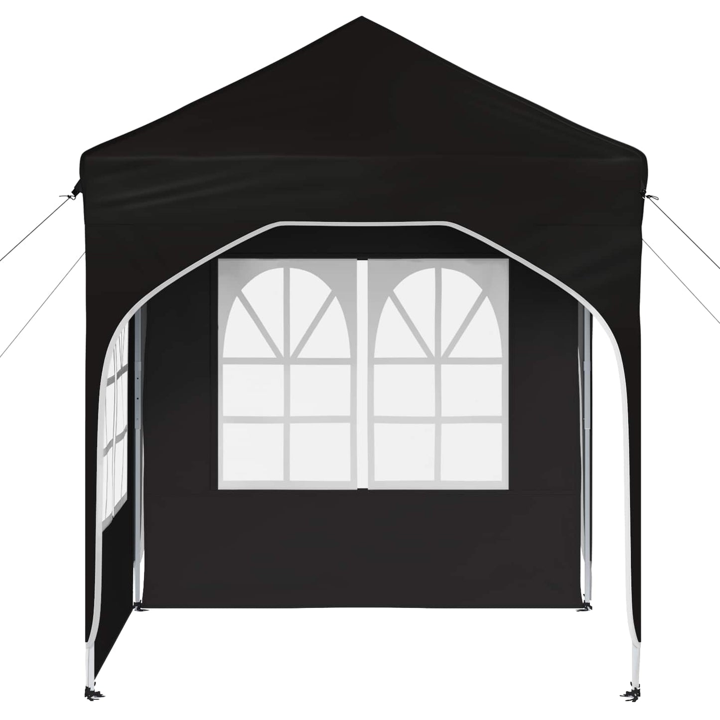 vidaXL Pop-up Party Tent 192 x 192 x 245 cm Black