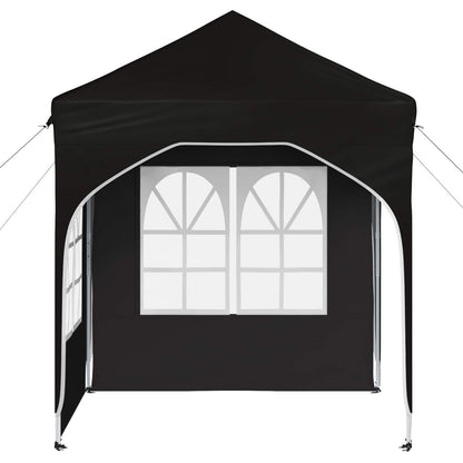vidaXL Pop-up Party Tent 192 x 192 x 245 cm Black