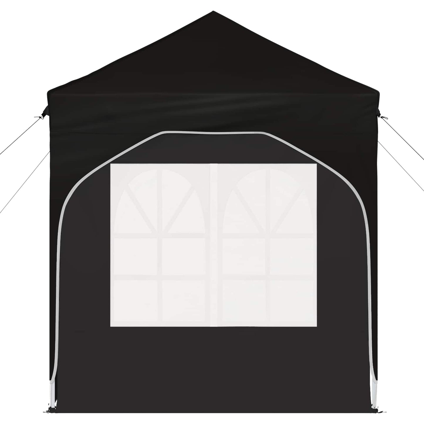 vidaXL Pop-up Party Tent 192 x 192 x 245 cm Black