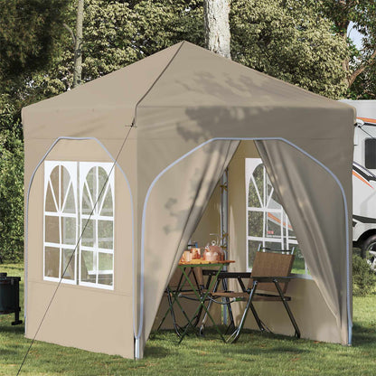 vidaXL Pop-up Party Tent 192 x 192 x 245 cm Cream